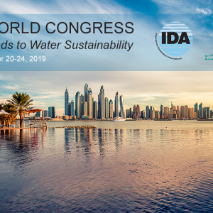 International Desalination and Reuse Association Names Dubai as Site of 2019 IDRA World Congress