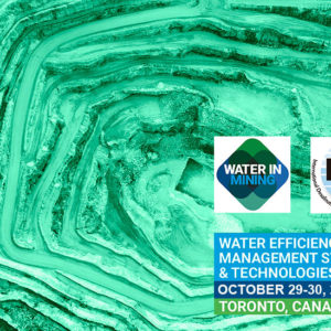 IDRA is Pleased to Support the Water in Mining Conference, October 29-30, Toronto, Canada