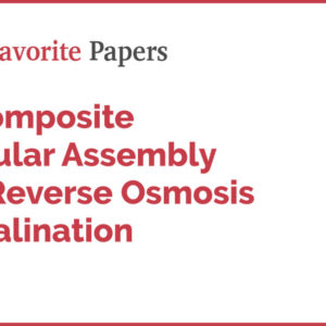 A Composite Tubular Assembly for Reverse Osmosis Desalination