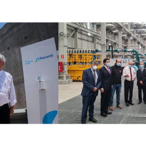 GS Inima: The president of Chile inaugurates the Atacama desalination plant