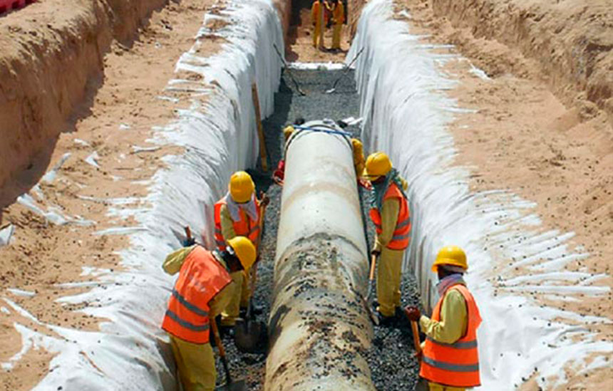 water pipeline