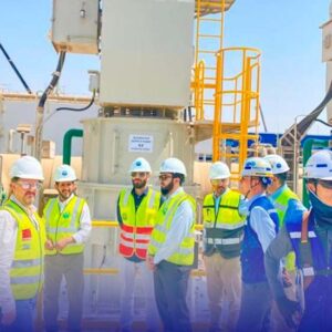 Saudi Water Partnership Company CEO and SWPC’s team visited Yanbu-4 IWP project