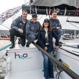 IDRA wholeheartedly cheers for the Be Water Positive Sailing Team as they prepare to start the Transat Jacques Vabré 2023 Race