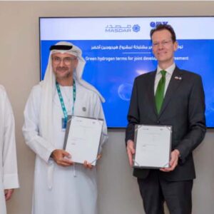 Masdar signs Agreement with OMV to produce Green Hydrogen