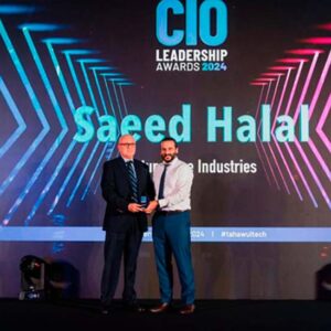 CIO Leadership Awards 2024 honors Future Pipe Industries VP Business Systems’ Remarkable Achievement