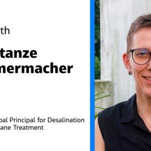 The Future of Desalination: A Q&A with Constanze Simmermacher