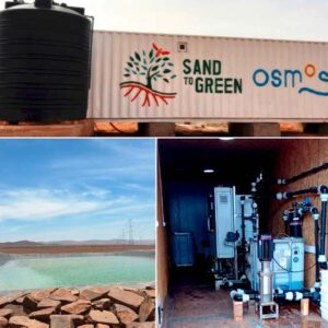 First OSMOSUN desalination plant commissioned in Morocco