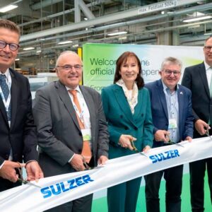 Sulzer opens new service center in Europe to boost process industry resilience