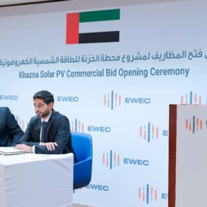 EWEC Receives Three Proposals for the Development of Khazna Solar Photovoltaic Independent Power Project